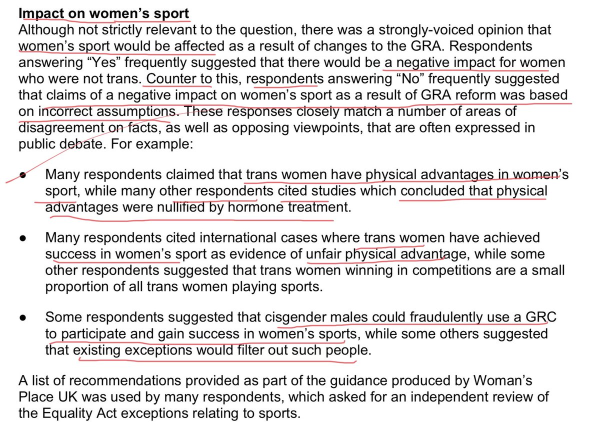 More on sport. Can’t quite believe we all now have to pretend Males competing in FEMALE sports only *might* be unfair.