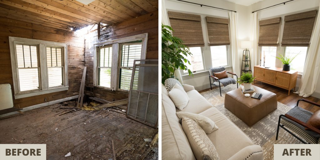 We can't get enough of last night's #RestoringGalveston! Which transformation was your favorite? 😍