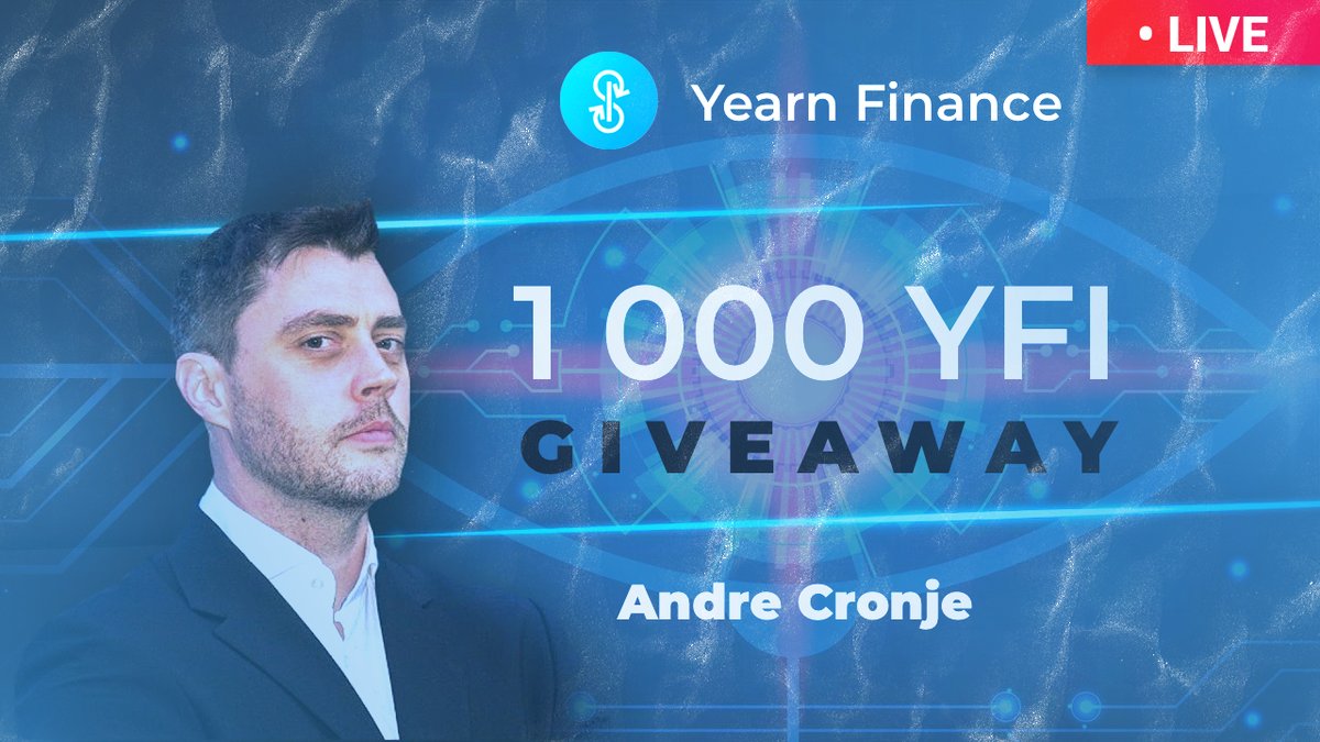To celebrate our upcoming Coinbase Pro listing, we are proud to announce initiating the airdrop pool of 1,000 YFI! 

More info: buff.ly/3mFLv3M

<a href="/cctip_io/">cctip</a> draw 0.1 ETH 1000 #defi