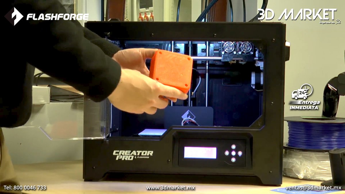 3DMarketMx's tweet image. ➡️ FlashForge #CreatorPro es una de las impresoras 3D reconocida por elaborar piezas 3D de calidad sin tener un precio elevado.

📦 Costo del Equipo: $ 23,464.00 MXN más IVA / Precio de contado✳️ 📦

🛒 Enlace del equipo:🛒

👉 bit.ly/3g2vv89 👈