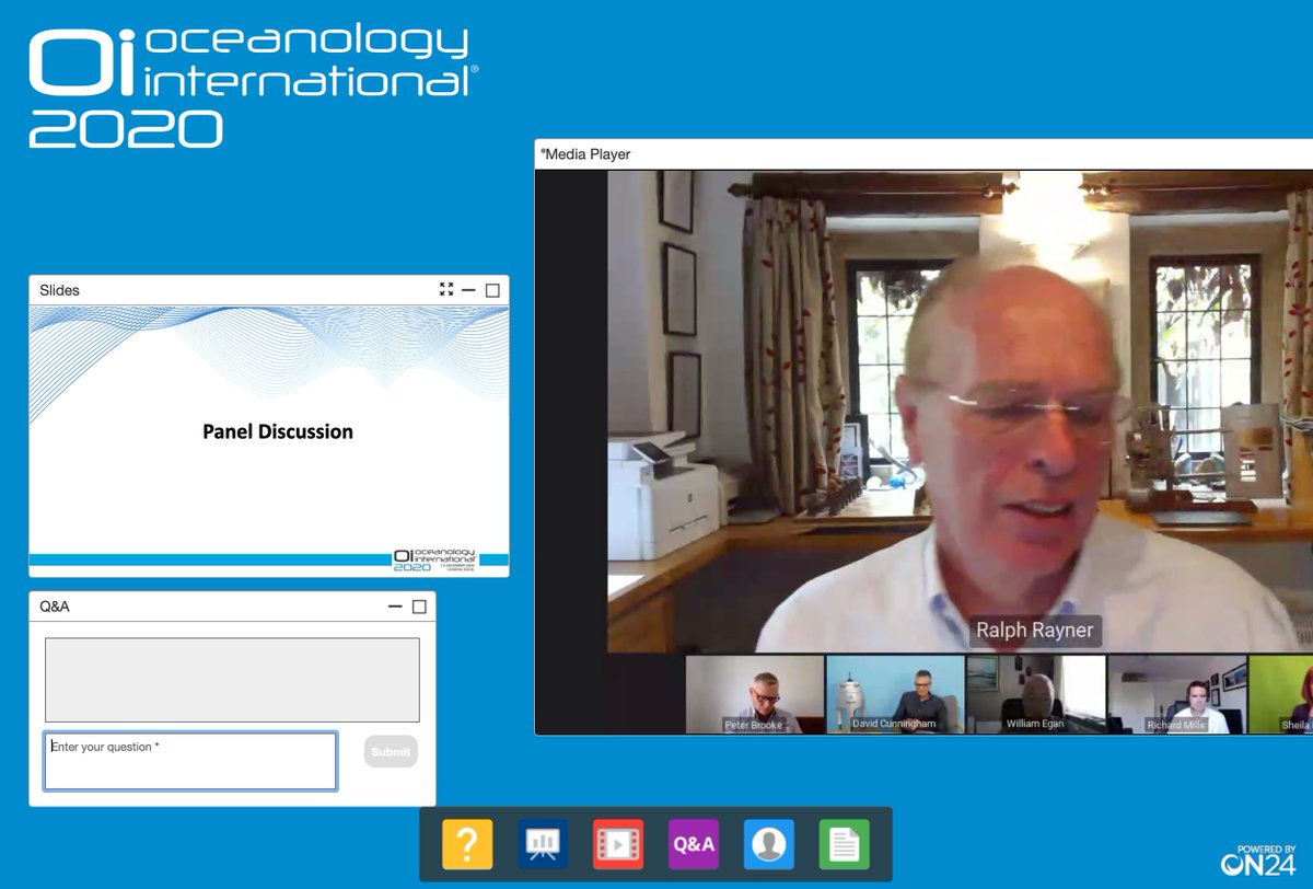 Now Ralph Rayner <a href="/SUT_news/">SUT</a> opens the discussion <a href="/OceanologyIntl/">Oceanology International</a> online panel.
