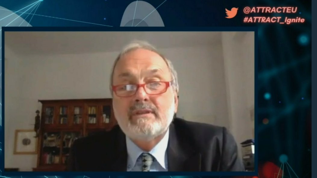 ATTRACTEU's tweet photo. Giorgio Rossi - Professor of Physics at Università Degli Studi di Milano - innovation is about making new products + methods based on existing knowledge 

#ATTRACT_Ignite #deeptech #researchinfrastructures https://t.co/2BQerCm5HL
