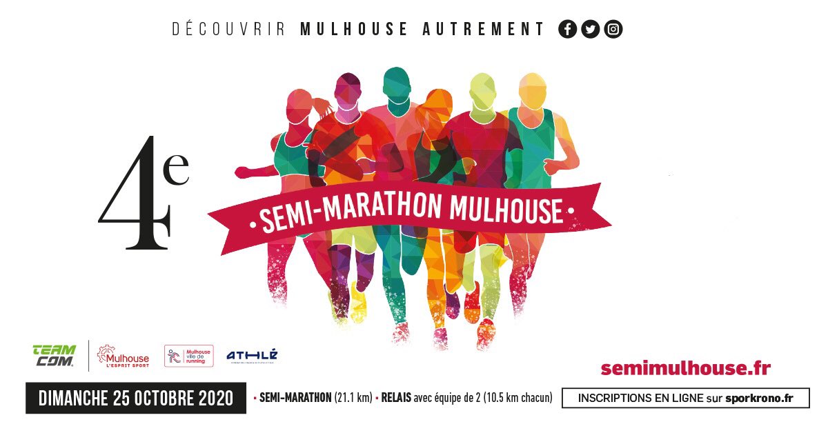 Nouvelle date ! On ne lâche rien. #semimarathon #mulhouse #running
