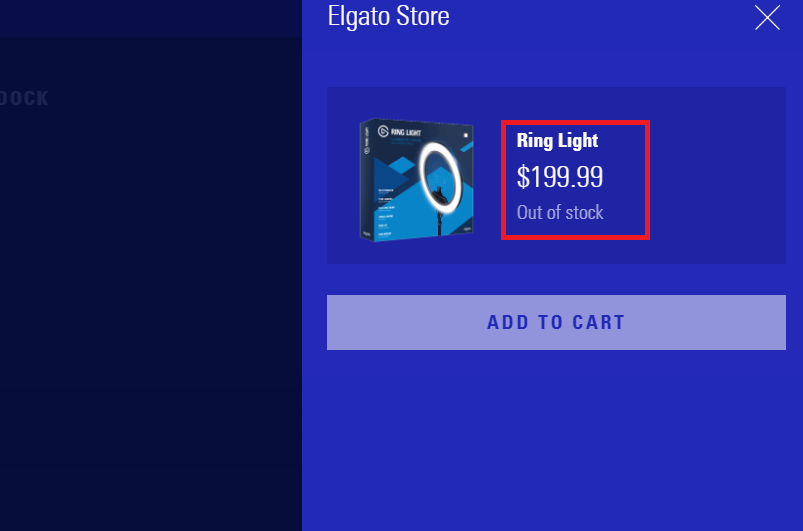 No. No. I am sick of this shit. This is predatory market capture.$200 for a ring light...$200. I see a single streamer on this platform pimping this piece of gear to new streamers as something they need and I will make it my goal to to constantly point out your bullshit.  https://twitter.com/elgato/status/1308394891463057408