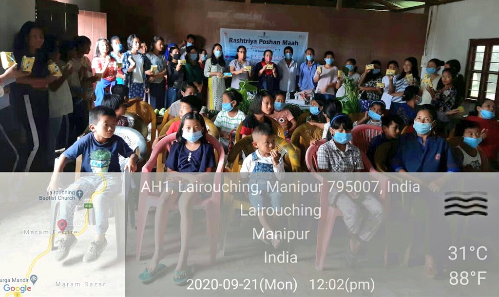 SbpSenapati's tweet photo. DPO with SBP and Supervisor conducted awareness programme on Adolescents health and nutrition and distribution of sanitary pads to Adolescent girls.
#POSHANMaah2020
@MinistryWCD @tini_tatatrusts @POSHAN_Official @SPreraksNE @SPreraks @ManipurPoshan @NgangomU @BanteeKonthouj1 https://t.co/mtguJxXVXY