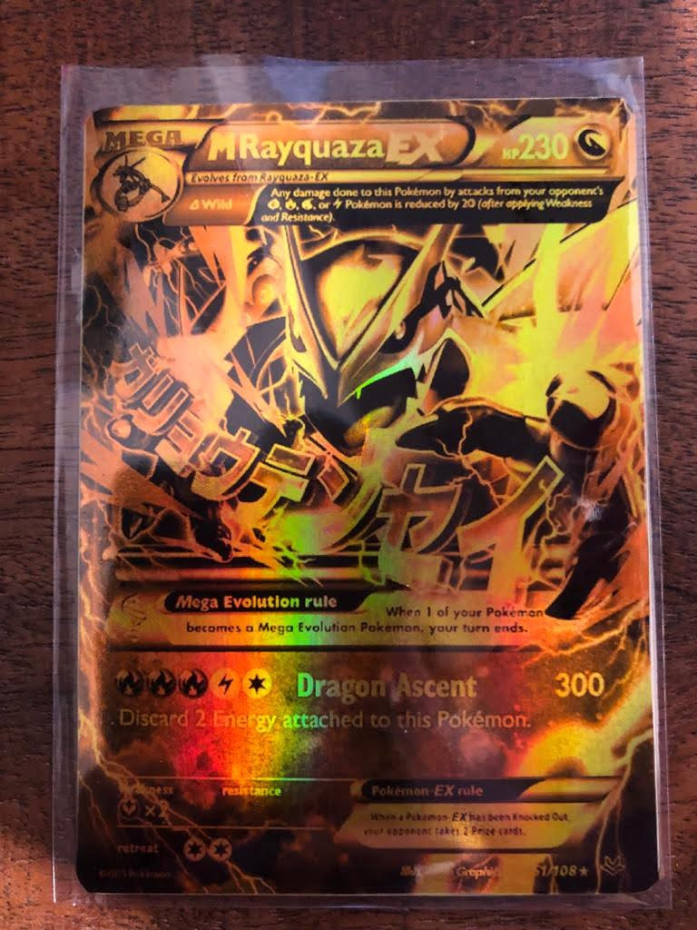 Pokemon M Rayquaza GX