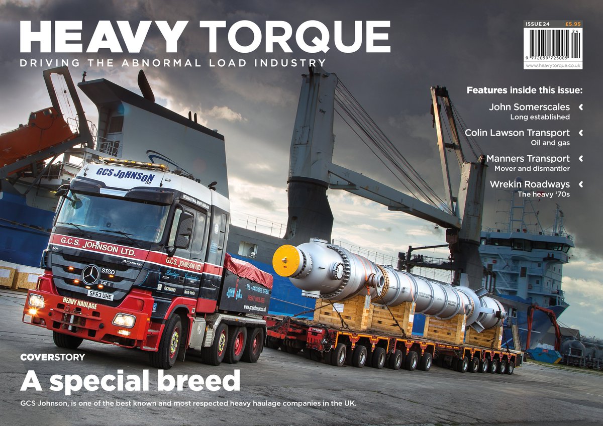 HeavyTorque's tweet photo. With the ink now drying on the October 2020 Issue, here's seven perfectly good reasons why the latest issue is a must buy! https://t.co/63W2VUP0nx #gcsjohnson #wrekinroadways #johnsomerscales #heavyhaulage #wideload #specialisttransport #scammell https://t.co/Fyk5dccLxA