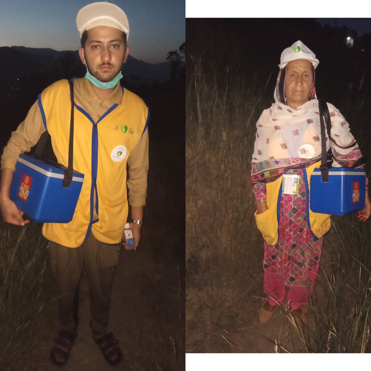 MujeebSudozai's tweet photo. Me and my mother on way to home back after a hard day of polio  vaccination 
#VaccinesWork https://t.co/GyZleQIiz9