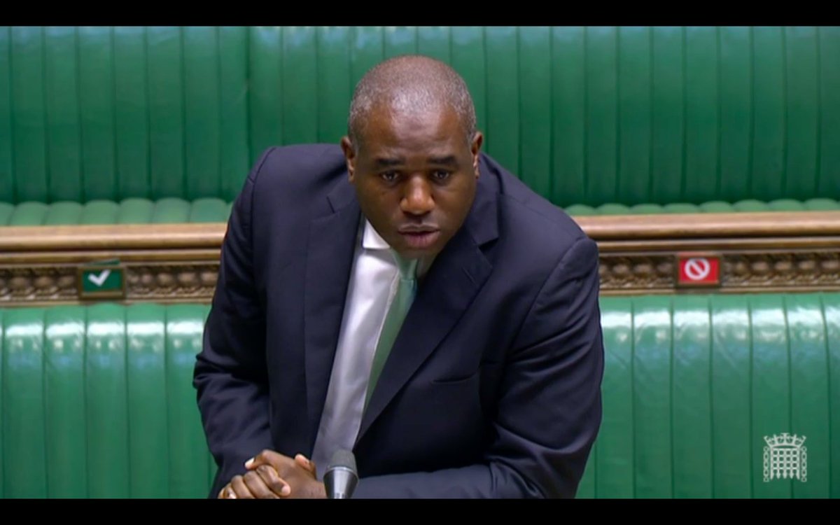 Shadow justice minister  @DavidLammy asks lord chancellor  @RobertBuckland how he can turn up in the House with a straight face after voting (in support of the Internal Market Bill) to betray the oath he took as lord chancellor to respect the rule of law.