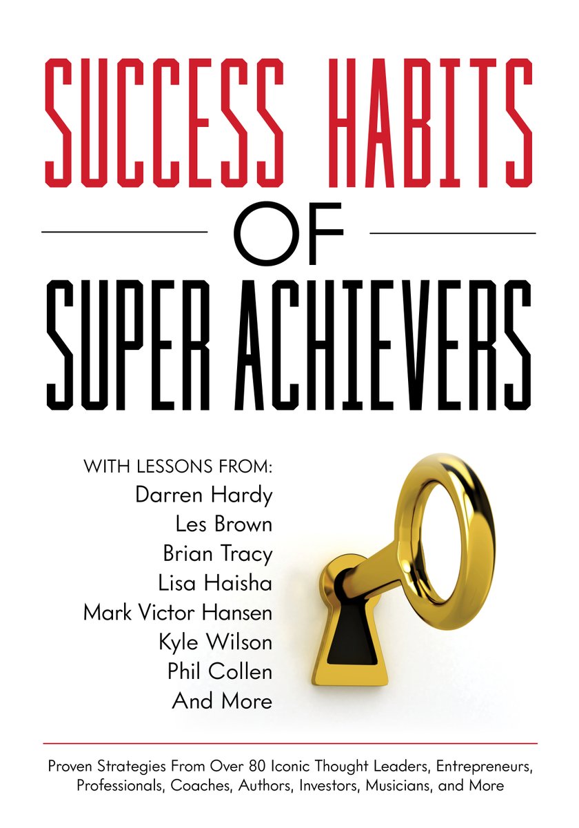 GregSelf's tweet image. New book I co-authored, Success Habits of Super Achievers, includes Darren Hardy, Les Brown, Brian Tracy, John Assaraf.

Kindle 3.97 or paperback for 11.97 

GetSuccessHabitsBook.com

Plus $500 gifts. Email receipt to gifts@SuccessHabitsBook.com. 100% launch profits go to charity