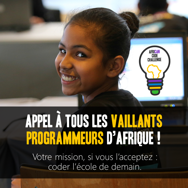 benmousse4's tweet photo. Appel aux jeunes programmeurs(ses) participez au concours de programmation " AfriCAN Code Challenge" qui a pour thème : " Code ton école de demain". Inscrivez vous via ce lien https://t.co/eT6h3bJ28u pour plus d'informations envoyez un mail à africacodeweek.rci@gmail.com https://t.co/GuAYwLOJ0c