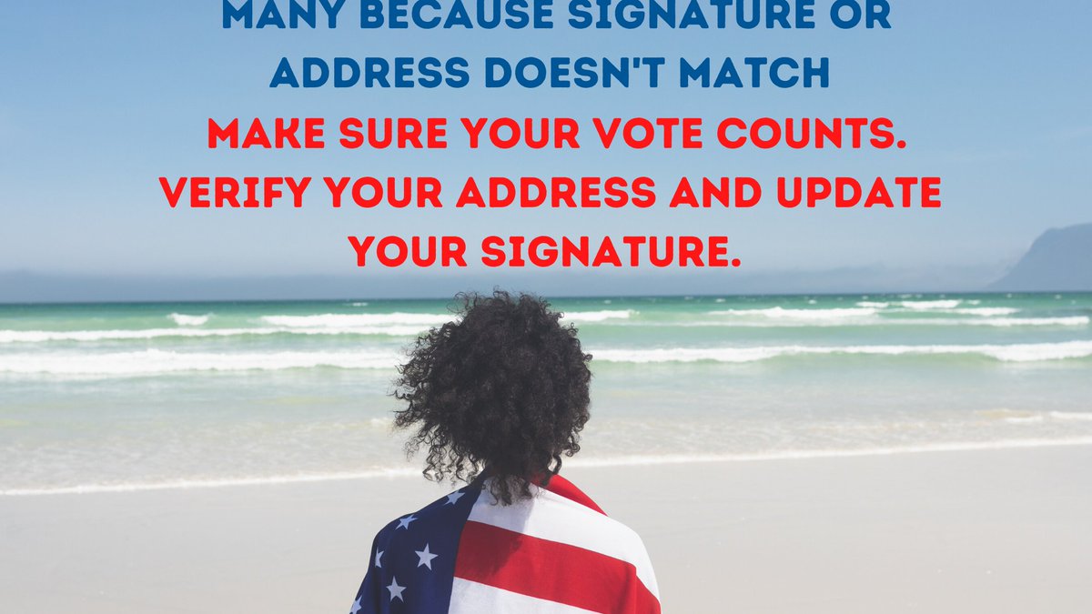 Update the Supervisor of Elections on your current address. If your address changed since you last voted update your registration by Oct. 5! @CollierVotes #RegisterCollier @lwvcollier @NAACP @LWVFlorida
@WhenWeAllVote @StandByYourMail @RockTheVote #WhenWeAllVote @amySWFL #Vote