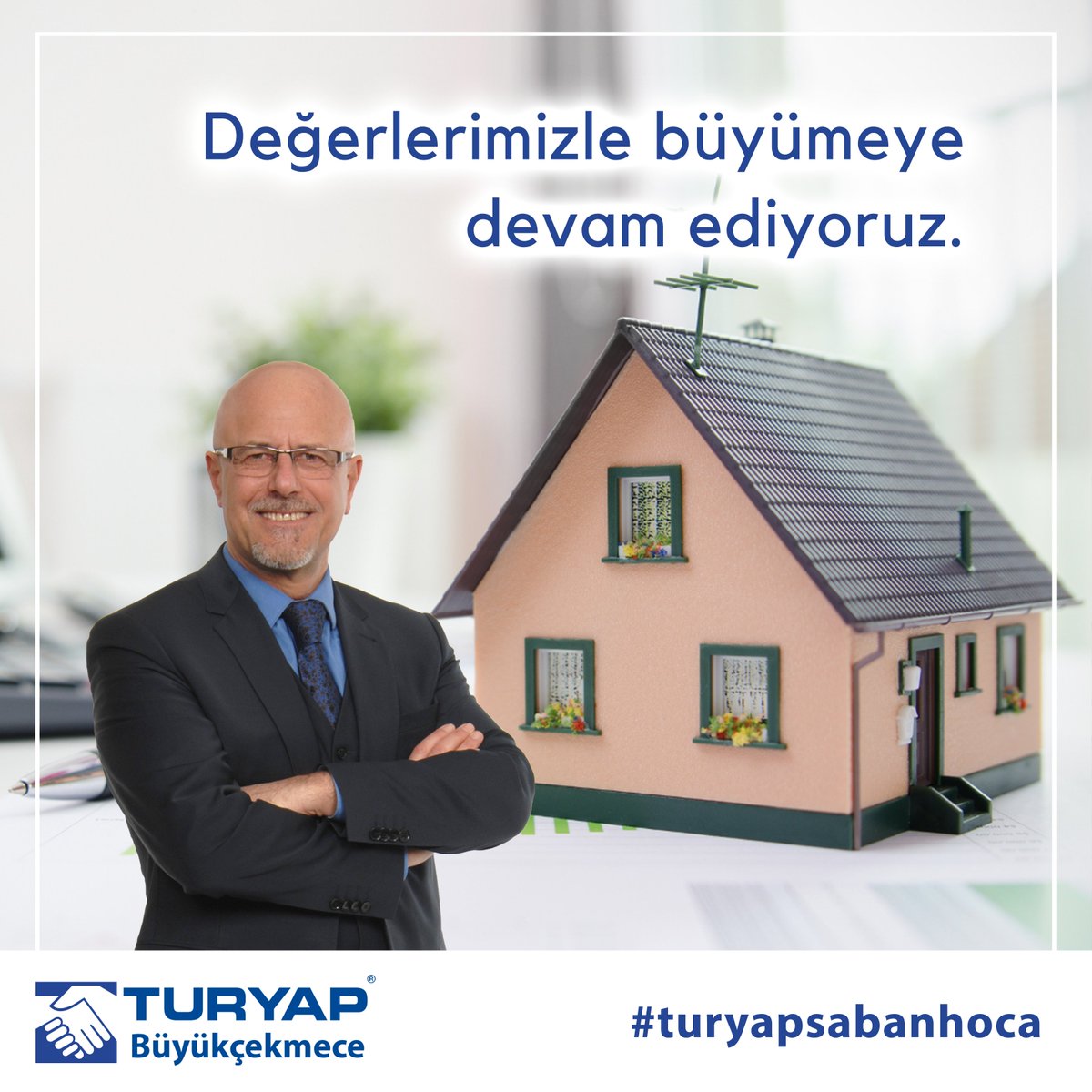 Değerlerimizle büyümeye devam ediyoruz. 🏠🔑