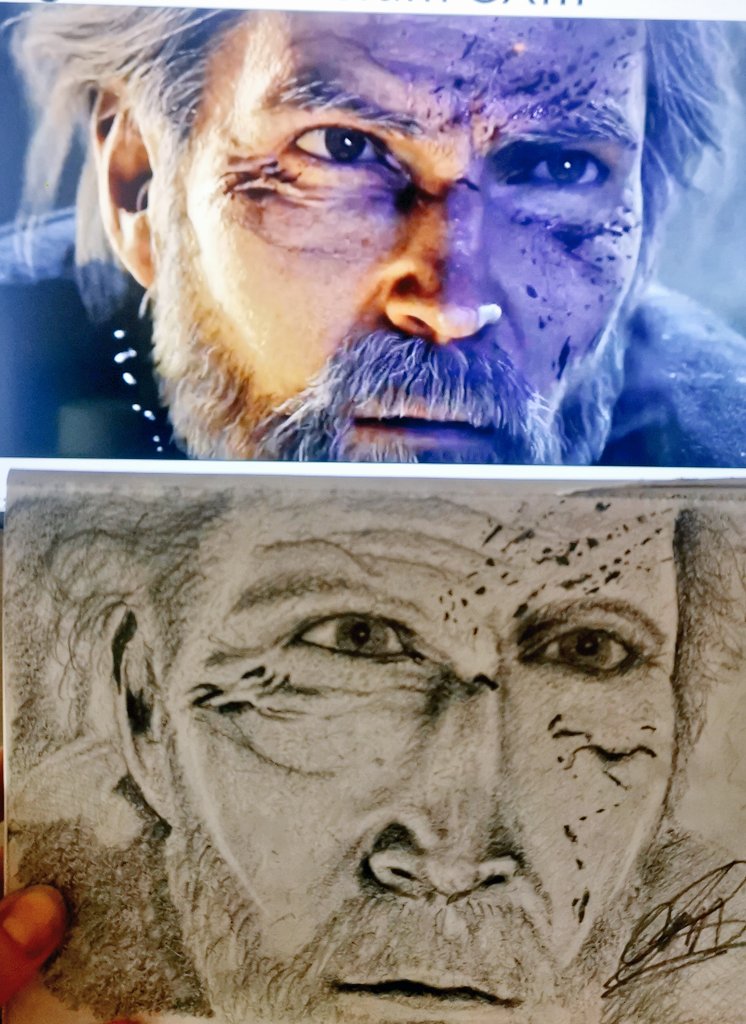 joncampling's tweet photo. #KingCeption by #Jampling
Far from perfect...
But not bad for a 1st attempt at #KingRegis and only 3 weeks* into my training as Artist. Thank for all the encouragement I've had. ππ€
*(Especially when compared to the first thing I drew in my sketchbook 3 weeks ago lol)
X https://t.co/ujQK9vOm9N