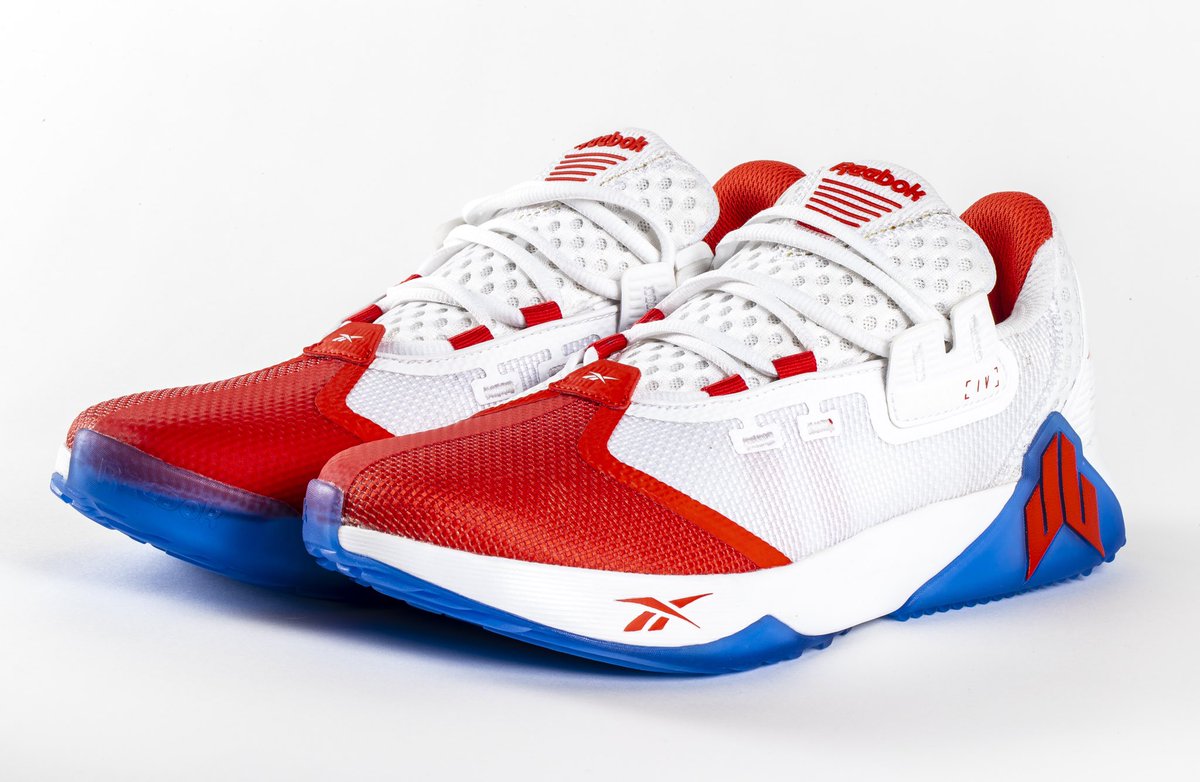 jj watt shoes red white and blue