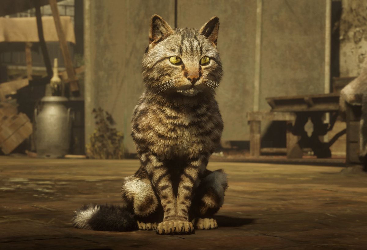 BeardedGibbon's tweet photo. Some feline predators from #RDR2 

#RedDeadRedemption2 #VGPUnite #SocietyOfVirtualPhotographers #VPGamers #GamerGram https://t.co/dPIED6qIng