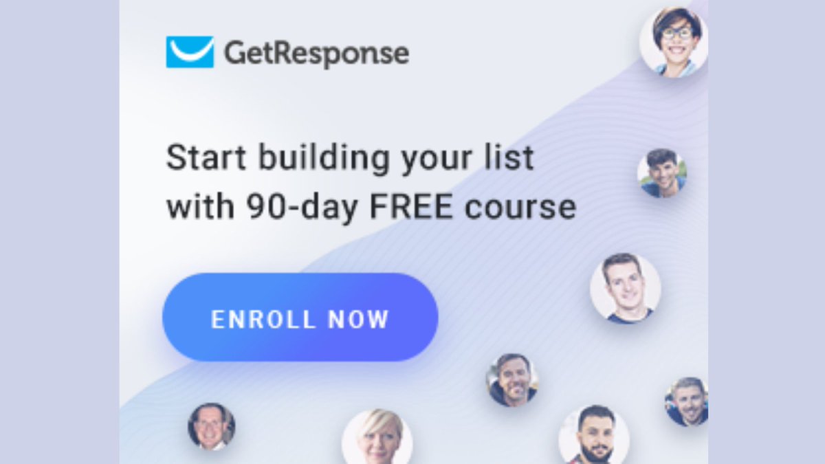 bloggersdream's tweet photo. Struggling to get your business off the ground? Join #GetResponse University's exclusive List Building free Program and start growing your email list from day one.https://t.co/UyxAjrwe9z
#free #emaillist #Listbuilder #emaillistbuilder #EmailMarketing #EmailMarketingtool #strategy https://t.co/0z5DzZsARJ