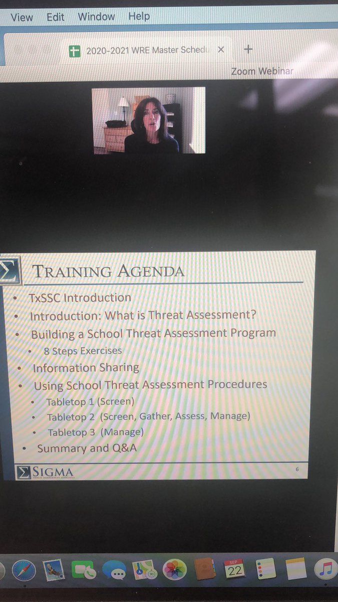 dancinag06's tweet photo. Spending the day with Texas State Texas School Safety Center learning about Threat Assessment. @TxSchoolSafety https://t.co/ULSkfN8Jkm