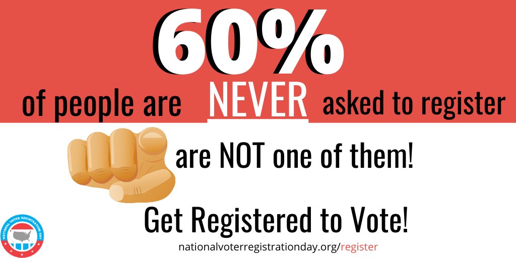 Consider this your personal invitation to register to vote! #NationalVoterRegistrationDay #VoteReady <a href="/NatlVoterRegDay/">National Voter Registration Day</a> #Quincy #QuincyMA nationalvoterregistrationday.org/register-to-vo…