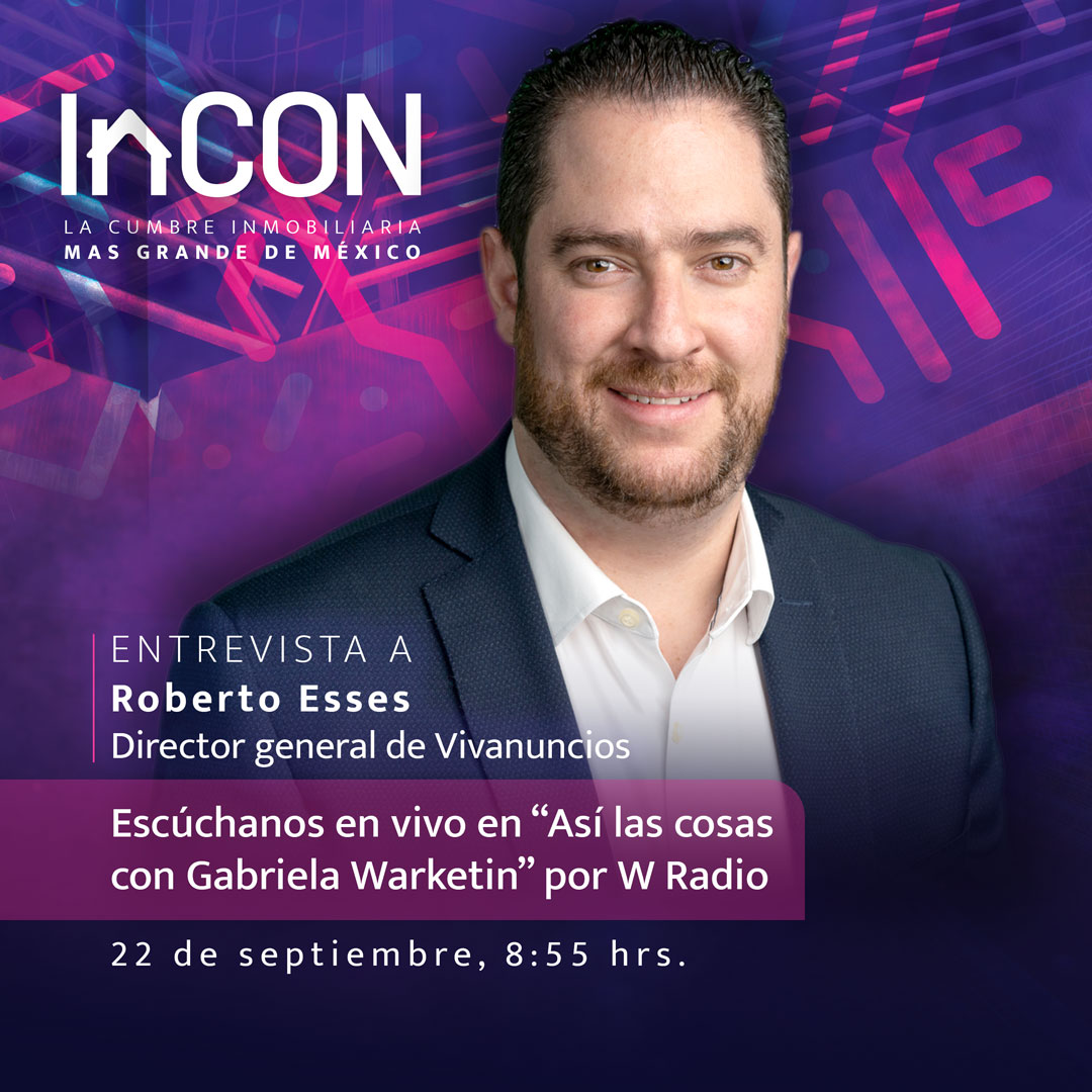 AL AIRE | Roberto Esses (<a href="/BobEsses/">Roberto Esses</a>), General Manager de <a href="/Vivanuncios/">Vivanuncios México</a> habla con nosotros de #InCON2020, la cumbre #inmobiliaria más gran de México. 
bit.ly/WRadioAlAire