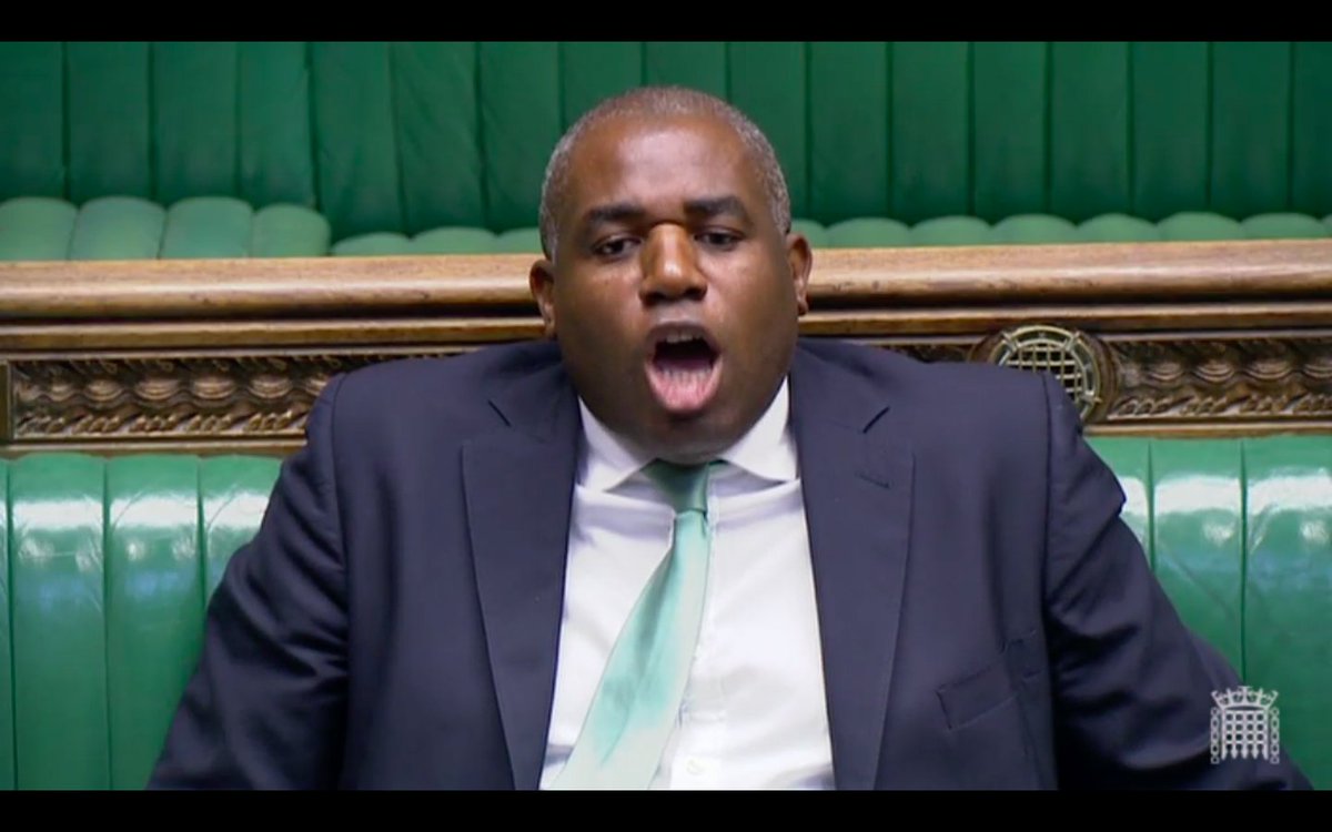 Buckland says he's an MP & minister, but not a law officer & doesn't give legal advice to the government. Lammy appears to be shouting back that Buckland takes an oath to respect the rule of law.