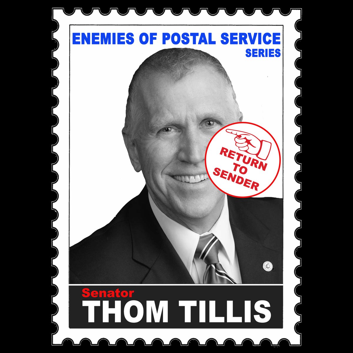 • Thom Tillis, an architect of North Carolina’s “surgical” voter suppression, received massive campaign contributions from DeJoy, including through illegal straw donors• Does Tillis serve DeJoy or North Carolinians who need the USPS? /4