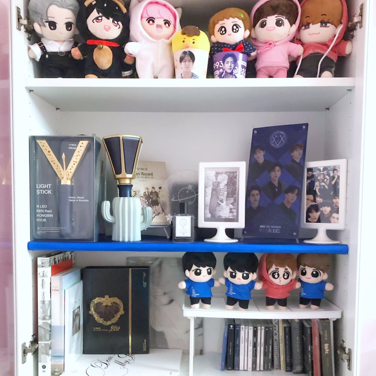 vixxiepie's tweet photo. My VIXX collection since 2015! 🤩 https://t.co/YZwrHgBFoM