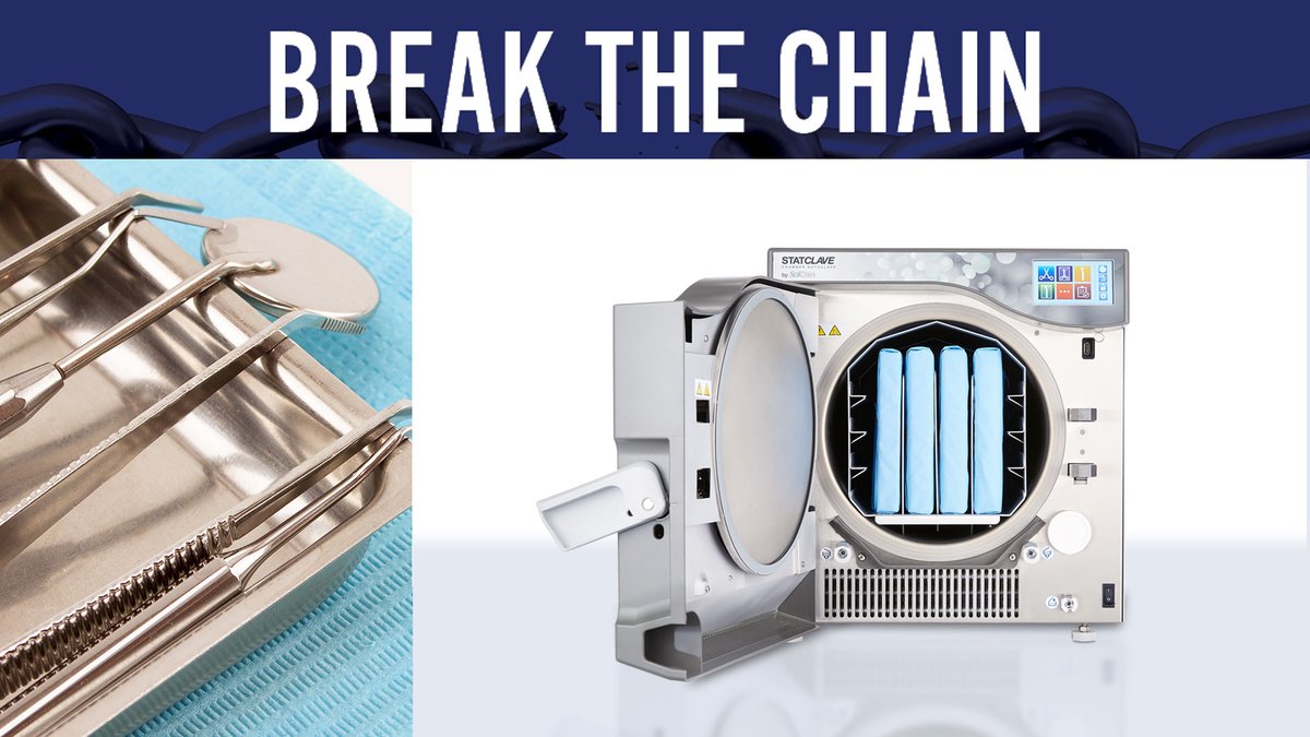 SciCan's tweet photo. STATCLAVE sterilization. Fast and bone dry instruments. Every time. Upgrade your sterilization at https://t.co/wSvETaJFGq 
#dicam20 #scican #statclave #dental #infectioncontrol https://t.co/G8D64lM6cy