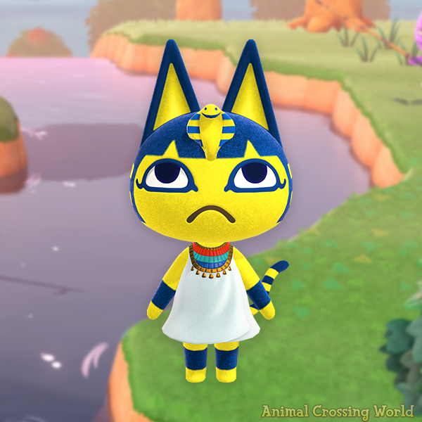 ACWorldBlog's tweet photo. Happy Birthday to Ankha! 🎉 🐱 #ACNH https://t.co/ChZcXQpikx