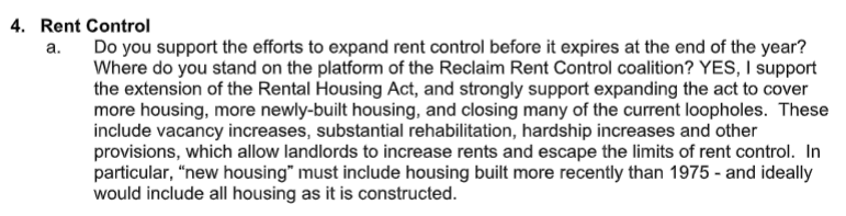 . @AnnWinDC, you signaled support for the Reclaim Rent Control in your OR DC questionnaire. Will you stand with tenants and the Reclaim Rent Control coalition and testify on Thursday in support of the council passing the Reclaim Rent Control platform in full?