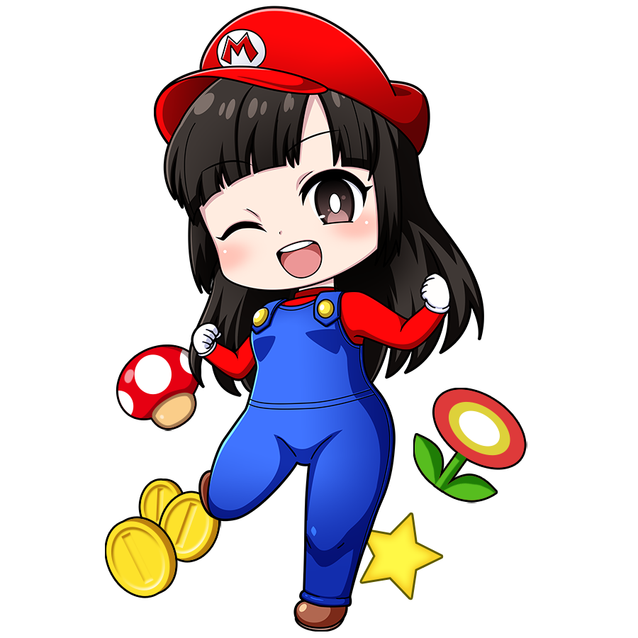 ひげなし Ver まいたけch 石原舞 T Co Vlr 玄乃エミーのイラスト