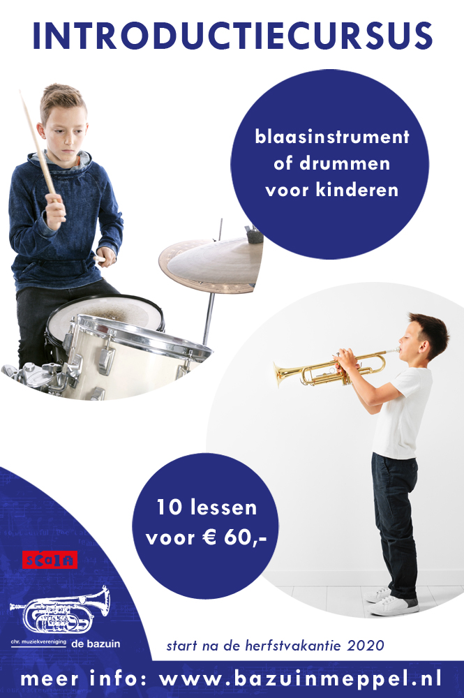 We starten na de herfstvakantie weer met introductiecursussen! Dus geef je snel op!