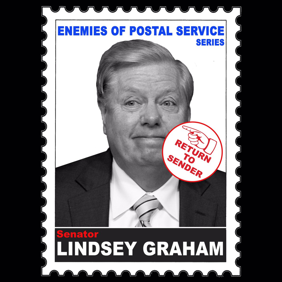 • Lindsey Graham claims vote by mail is prone to fraud even though from 2000-2012 there have been only 491 cases of confirmed fraud; has voted by mail himself four times.• Has received significant campaign contributions from Postmaster General DeJoy.         /7