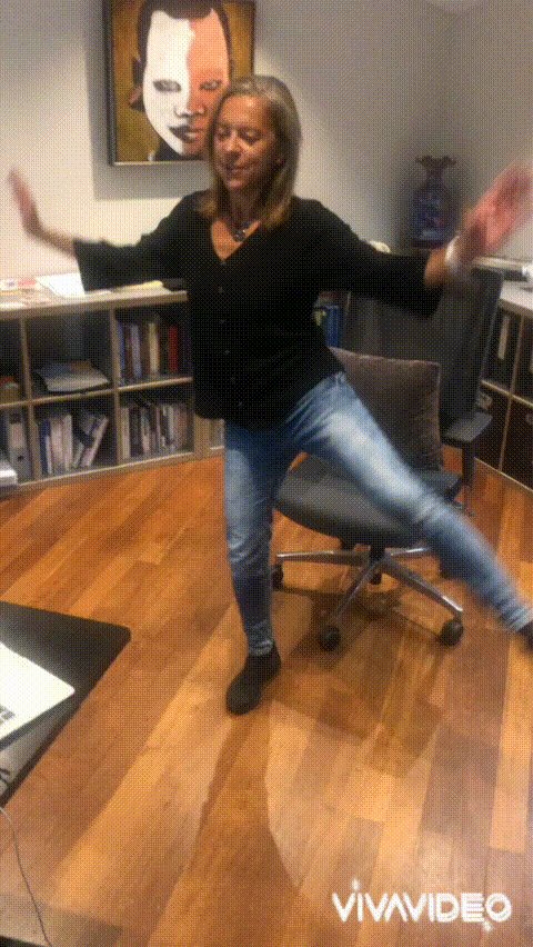 KathleenMcQ's tweet photo. Showing my moves with the #wowaction #WoW! dance as part of the #SpringIntoAction webinar today! Loving my work as a consultant to #WoW! Now let’s get moving & healthy. https://t.co/du9TQRPr2L