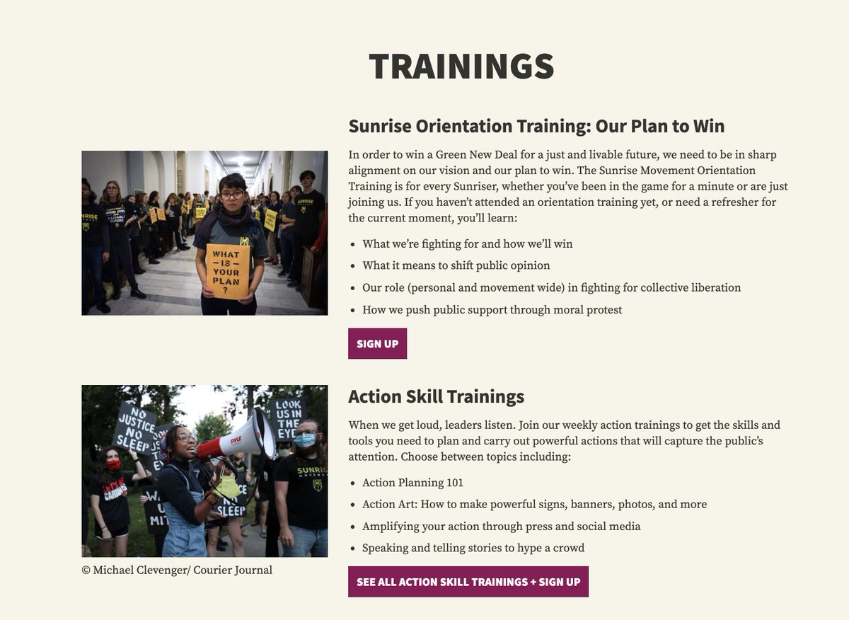 For past 3 years, the group has established “Sunrise Movement Houses” where “fellows” ages 18-25 move into training centers in key electoral states. Sunrise website boasts 400+ “hubs.” Now you know why they can mobilize instantly at GOP officials' homes for any reason./7