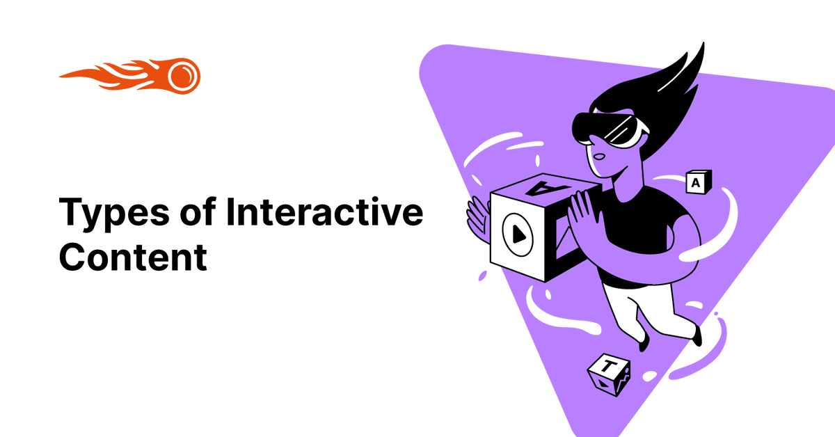 8 Types of Interactive Content and Engaging Examples <a href="/semrush/">Semrush</a> 
bit.ly/2RLqC9i