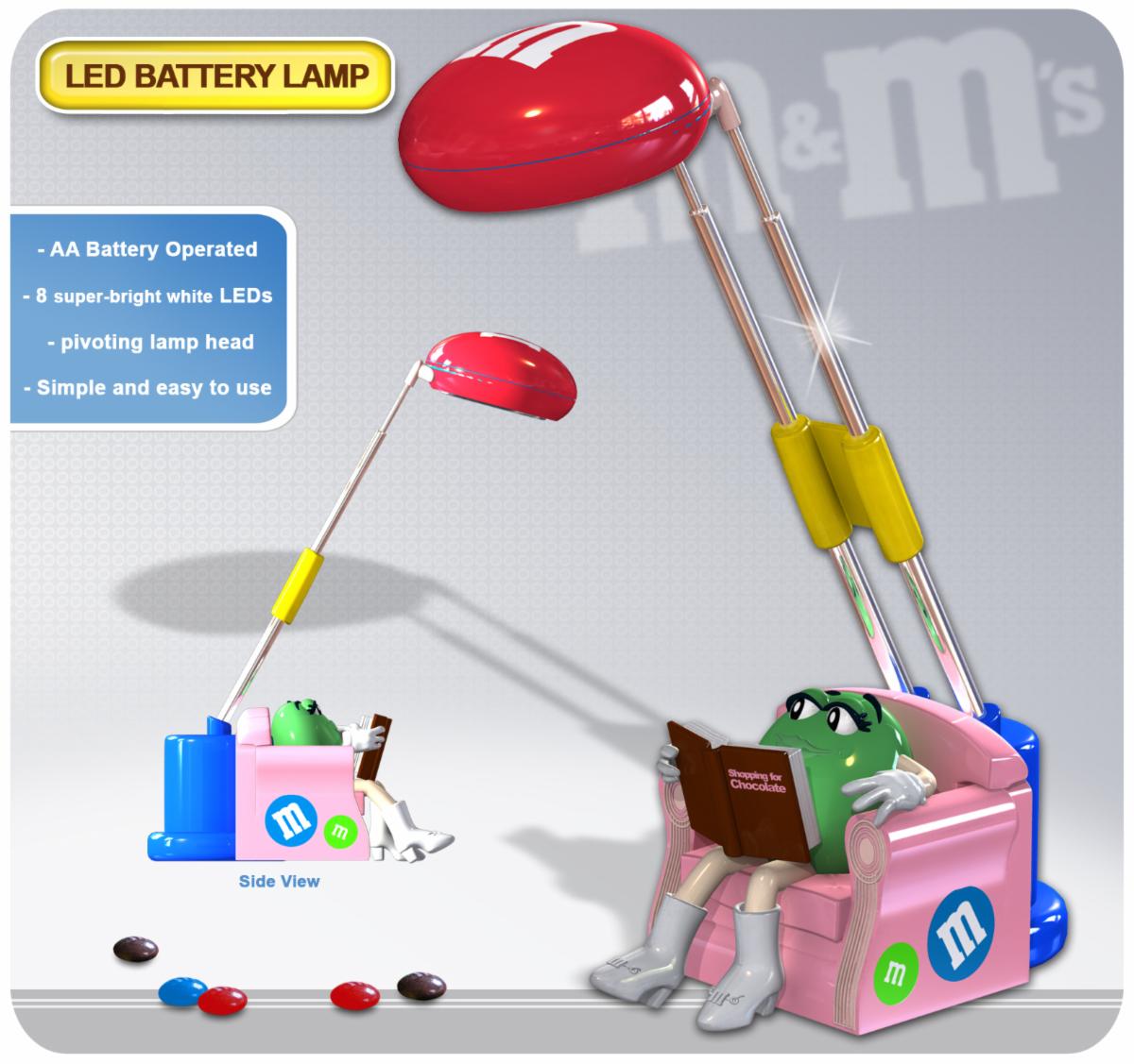 ThinkUp1com's tweet photo. Computer generated renders of M&amp;M licensed lamps. Some with clocks and radio.

#M&amp;M #Licensed #Lamps #Clocks #Radio #Cool #Candy #CGI #Render https://t.co/rLJOmGbTqb