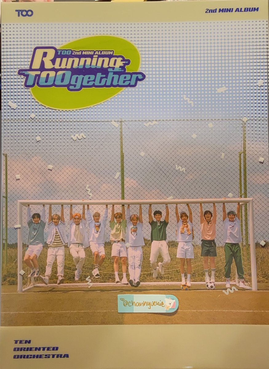 running toogether albumspic is weird bc the album is huge and hard to photograph i am sorryno member inclusions!! includes cd, stickers, and lyric poster insert$7 each