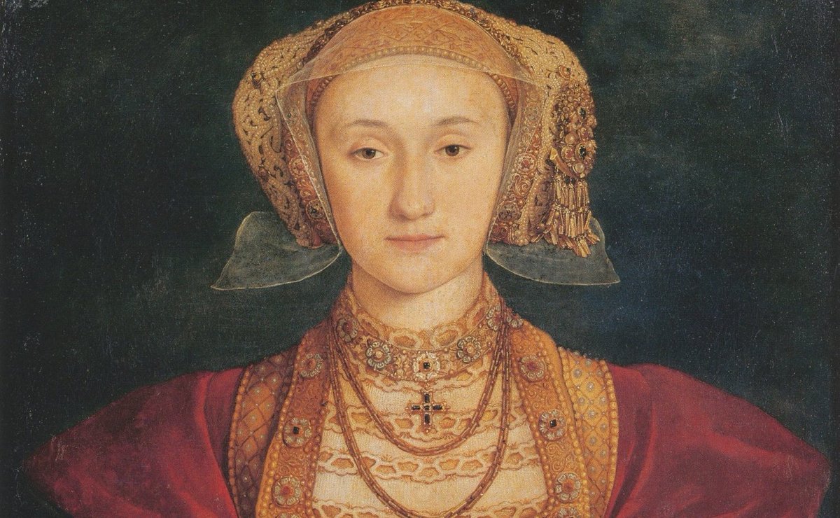 #AnneofCleves was born #otd in 1515. Tho she had shortest marriage to #HenryVIII, only #KatherineofAragon & #AnneBoleyn had longer relationships with him since she was considered his 'sister' until his death! #TudorTuesday #shakeuphistory #SixWives