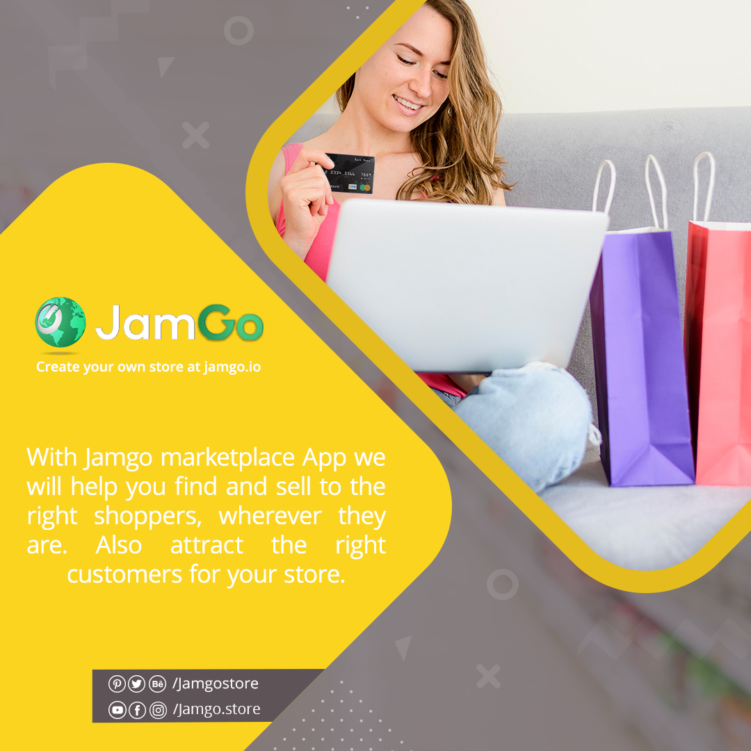 Jamgostore's tweet photo. Very handy and helpful marketapp place for you! Create your online store with jamgo 
#Jamgo #Jamsam #ecommerce #marketing #business #digitalmarketing #entrepreneur #ecommercebusiness #onlineshopping #webdesign https://t.co/YQihaVxXPv