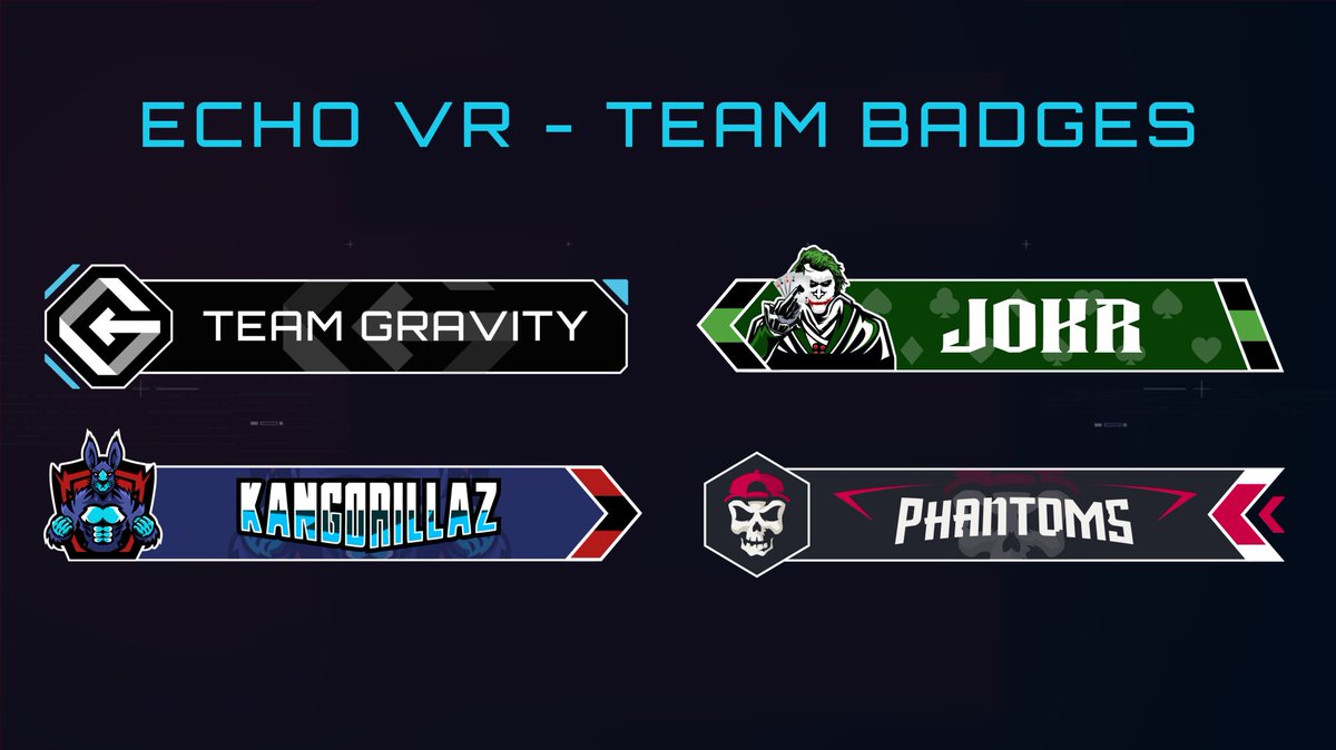 Hey <a href="/EchoGames/">Echo Games</a>, we saw those lovely badges you added to Echo for the <a href="/VRMasterLeague/">VR Master League ᯅ</a> season finalists.

How about giving some of the top orgs across EU and NA some love too for a change? 🥺

@TeamJokr <a href="/PhantomsVRTeam/">Phantoms Esports 👻</a> @JaxonStrem