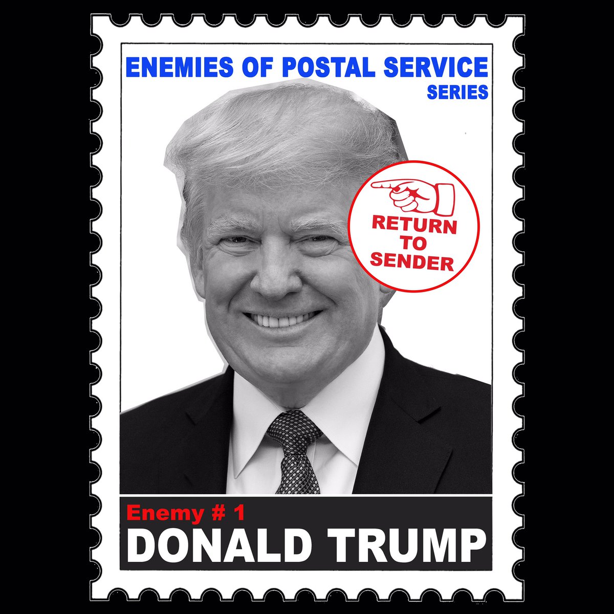 • Trump has attacked the USPS since long before taking office, in support of privitization• Attacks the postal service to keep people from voting by mail; even admitted he is blocking emergency funding to the post office to thwart vote by mail in this election.  /10