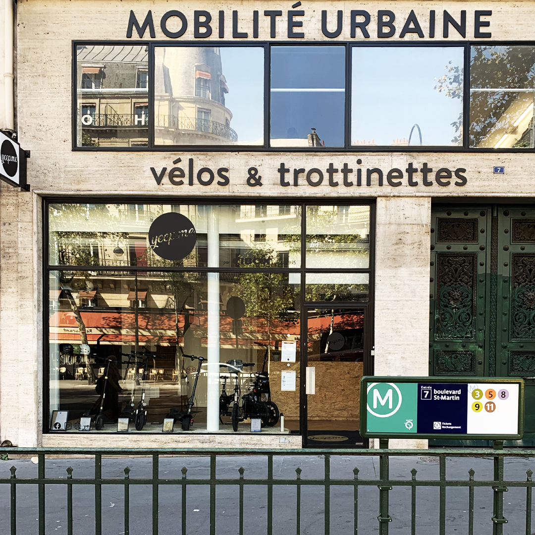 yeep_me's tweet photo. Venez découvrir notre toute 1ère boutique parisienne et tester nos produits au 7 boulevard saint Martin Paris 3ème. 

Du mardi au samedi, de 10h à 19h.
Ⓜ️Métro République - Sortie 7

On a hâte de vous accueillir 🥰

#yeepme #trottinetteelectrique #ouvertureboutique https://t.co/Dw4bFfqmeJ