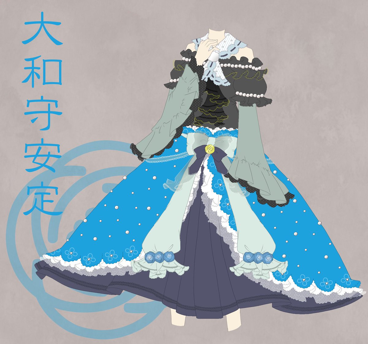 憂良卵ごはん 低浮上気味 とうらぶドレス 一期一振 とうらぶ 刀剣乱舞好きさんと繋がりたい 刀剣乱舞 絵描きさんと繋がりたい 近侍ドレス 一期一振 T Co Kmpjzmeqvt Twitter