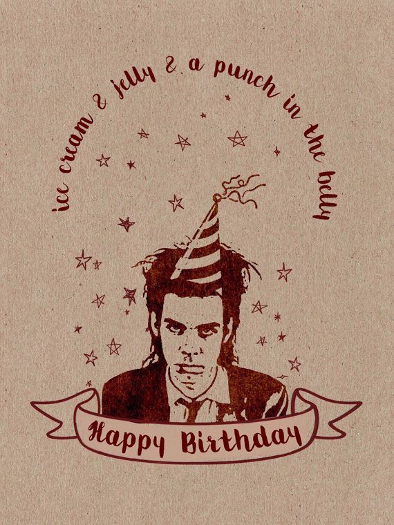 Happy birthday to Nick Cave. 