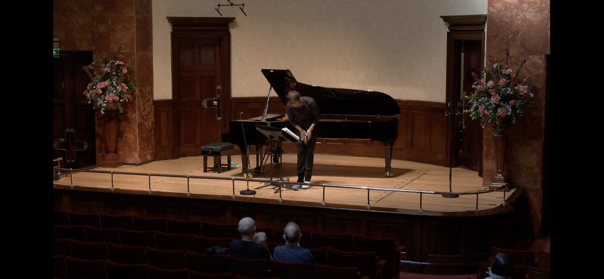 Amazing performance by Simon Höfele in the world premiere of <a href="/ggcomposer/">Geoffrey Gordon</a>’s brilliant “He saith among the trumpets” at Wigmore Hall today ... bravo Simon!!!!