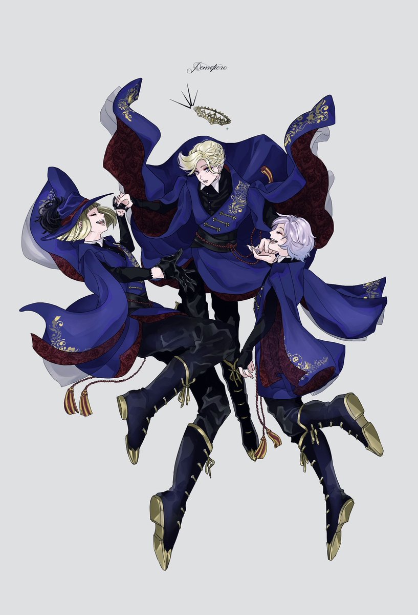 ツイステ ポムフィオーレ しゅらごり のイラスト