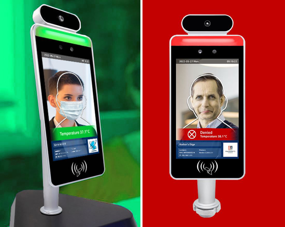 With face coverings becoming mandatory in #retail settings, the latest #technology can help manage things effectively. In addition to reading body temperature, our mask detection system can check if customers are wearing a face mask prior to entering the store. #covidbriefing