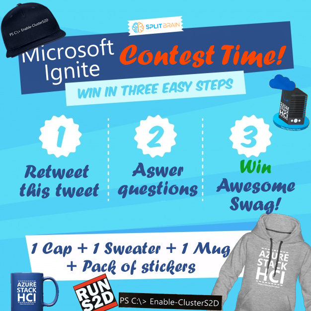 _Splitbrain's tweet photo. Even though it's an virtual event, we still want to get you some swag!
Whoever has the best score and time wins.... GO!!!

https://t.co/5nKPOTtftu

#MSIgnite https://t.co/PNdKE55e88