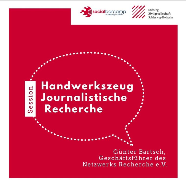 Gemeinnütziger Journalismus wird immer wichtiger. Das Netzwerk Recherche gibt beim #sbcsh20 dazu eine Session. Wer schon tiefer eintauchen möchte, dem sei diese Webinarreihe empfohlen.